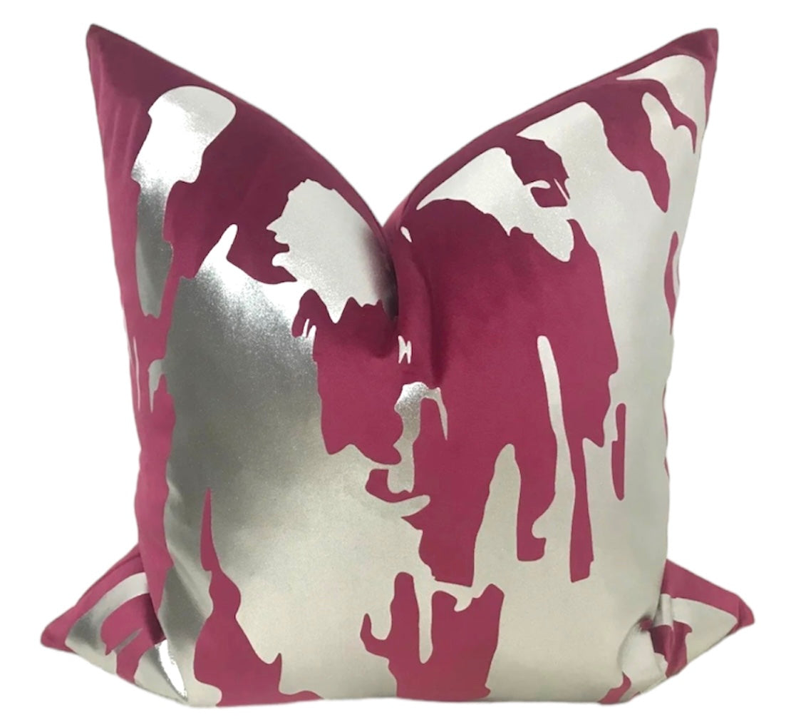 CHLOE PURPLE S THROWN PILLOW