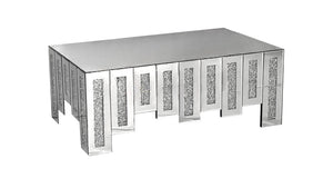 Diamond Crush Glass Coffee Table WXF-563