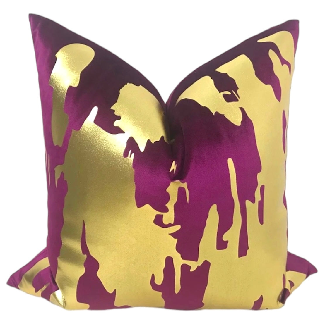 CHLOE PURPLE THROWN PILLOW