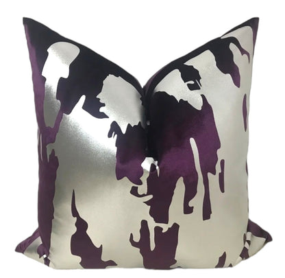 CHLOE PURPLE S THROWN PILLOW