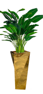 Modern Twist Gold Vase-XLARGE