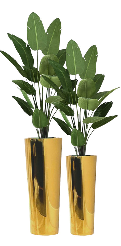 Luxury Modern Gold Flower Vases- MEDIUM