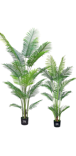 Artificial Areca Palm Tree 7FT