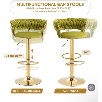 Noven Green Barstools