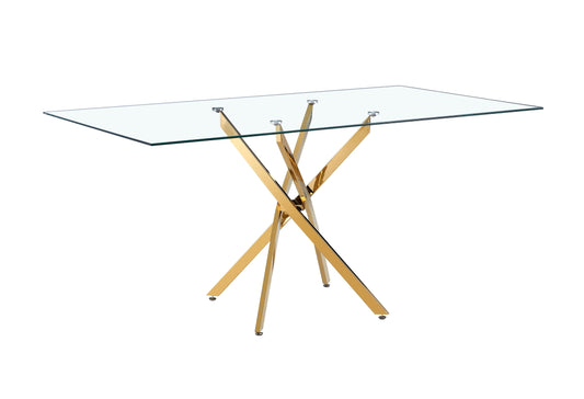 Deluxe Gold Dining Table