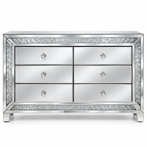 LED OCTAGONAL MIRROR DRESSER WXF-2139