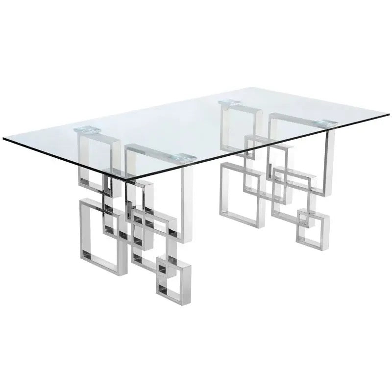 Savana Silver Dining Table