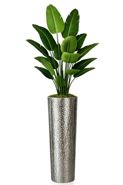 Mirror Silver Stainless Steel Flower Pot – Large Modern Floor Planter | Red Diamond Furniture Website Seo