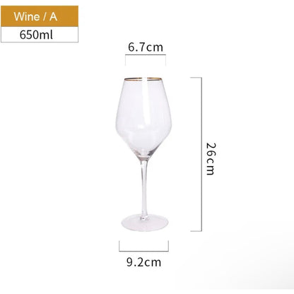 Classic Crystal Champagne Wine Glass