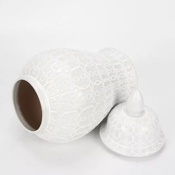 White Vase  j101-m