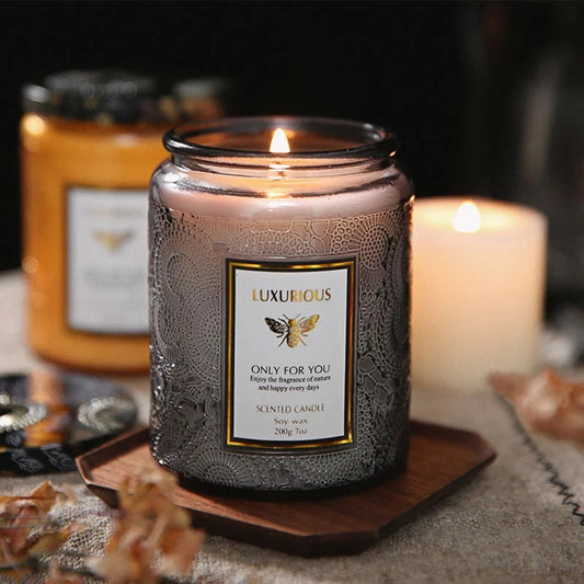 LUXURY Scented aromatherapy candles