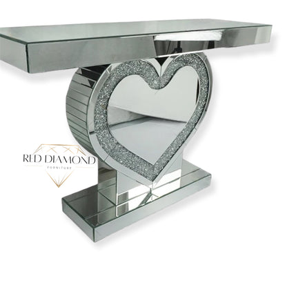 Heart Mirror Console Table WXF-508