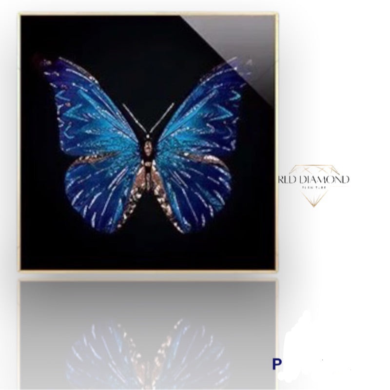 Crystal Mirrored Wall Art porcelain painting