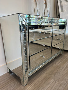 LED OCTAGONAL MIRROR DRESSER WXF-2139