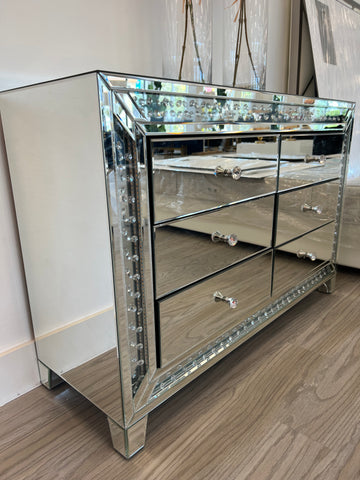 LED OCTAGONAL MIRROR DRESSER WXF-2139