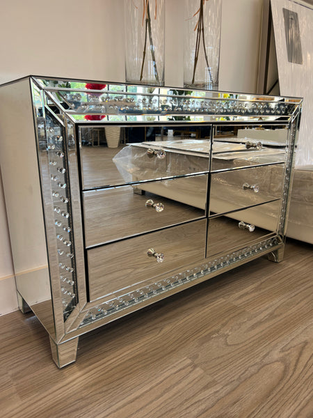 LED OCTAGONAL MIRROR DRESSER WXF-2139