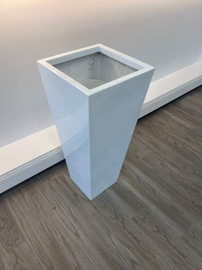 Fiberglass Square Vase