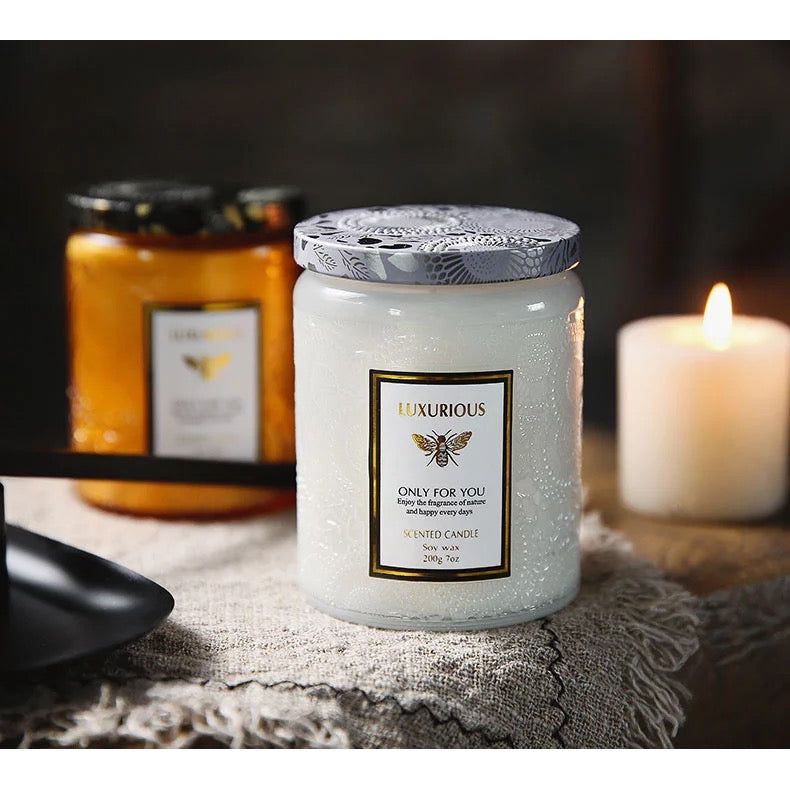 LUXURY Scented aromatherapy candles