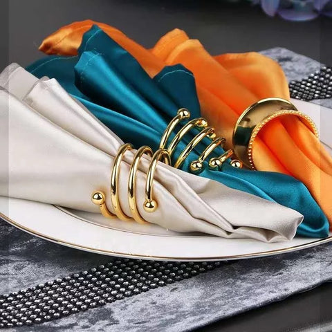 Luxue Satin napkin set of 4pc