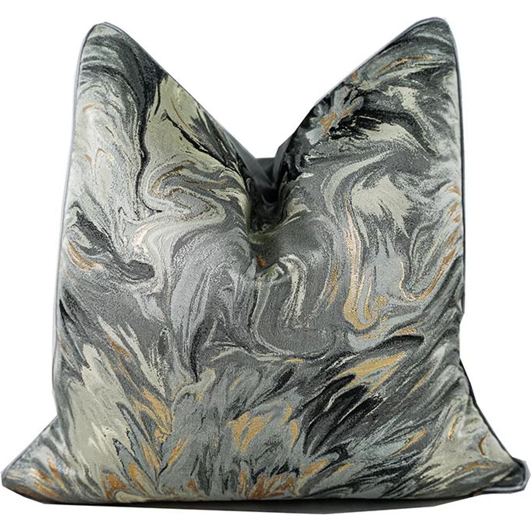 Energetic Square Western Fashion Throw Pillow