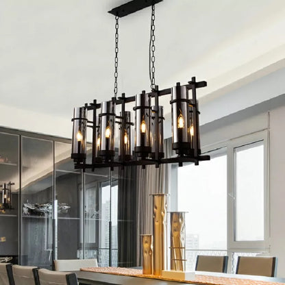 rectangular chandeliers ceiling pendant modern light