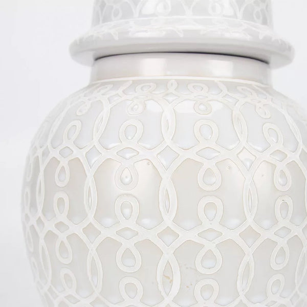 White Vase  j101-m