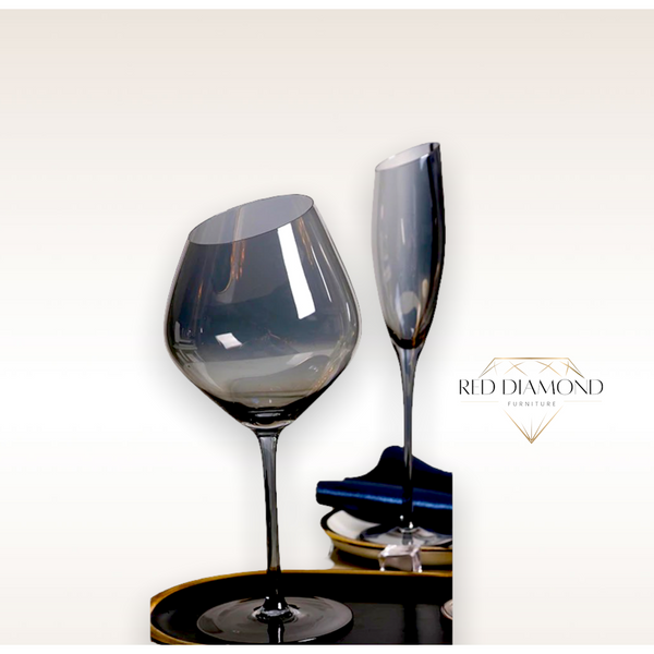 Slanted top wine and champagne glass – reddiamondfurniture