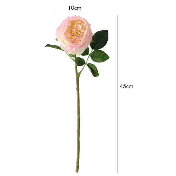 artificial real touch flower roses - pack of 5 stems – reddiamondfurniture