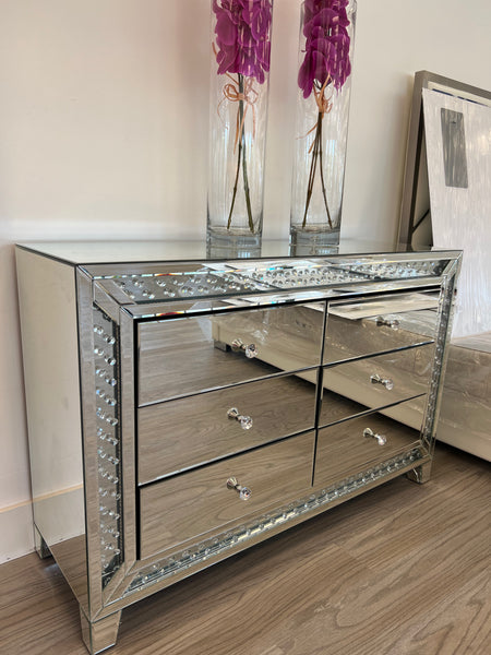 LED OCTAGONAL MIRROR DRESSER WXF-2139