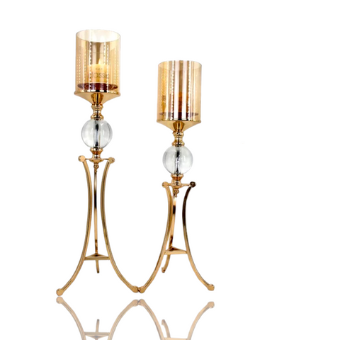 Gold Pillar Ornaments