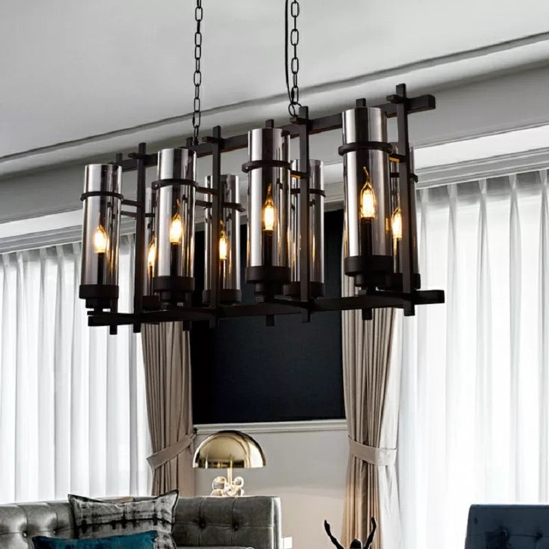 rectangular chandeliers ceiling pendant modern light