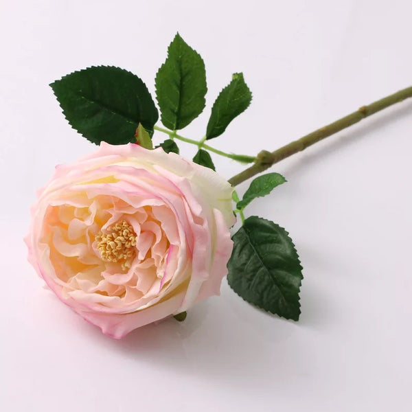 Artificial Real Touch Roses - pack of 5 Stems